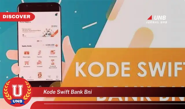 kode swift bank bni