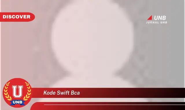 kode swift bca