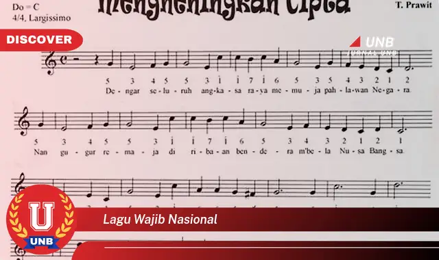 lagu wajib nasional