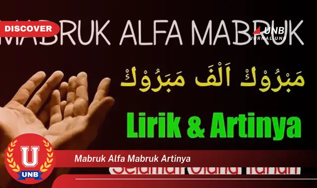 mabruk alfa mabruk artinya