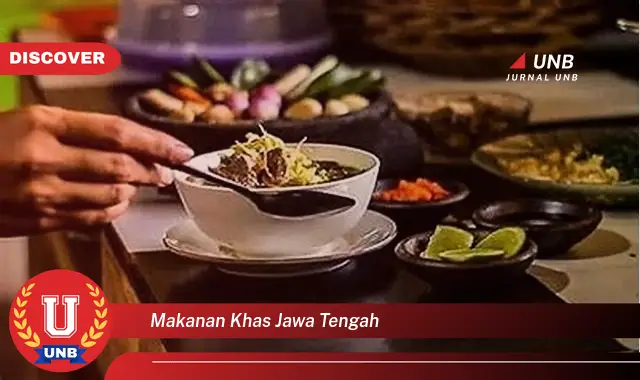 makanan khas jawa tengah