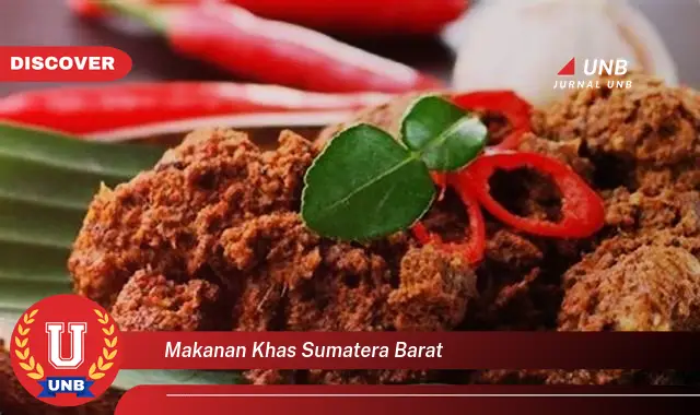 makanan khas sumatera barat