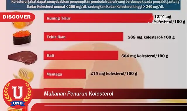 makanan penurun kolesterol