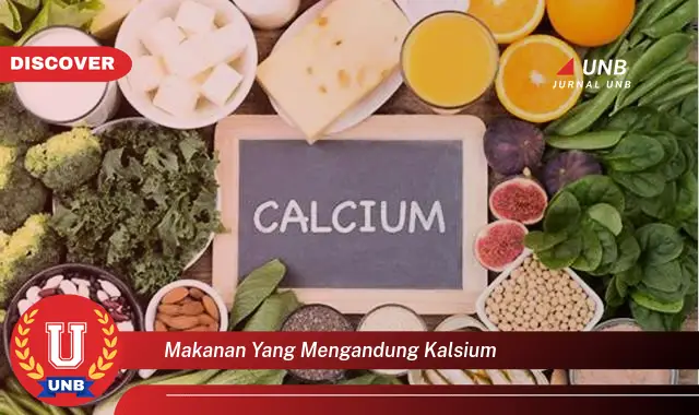 makanan yang mengandung kalsium