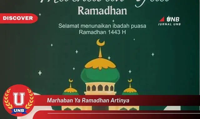 marhaban ya ramadhan artinya