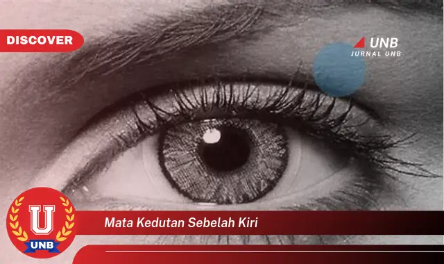 mata kedutan sebelah kiri