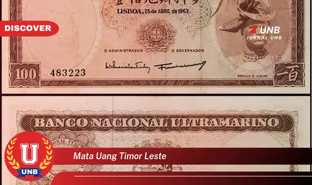 mata uang timor leste