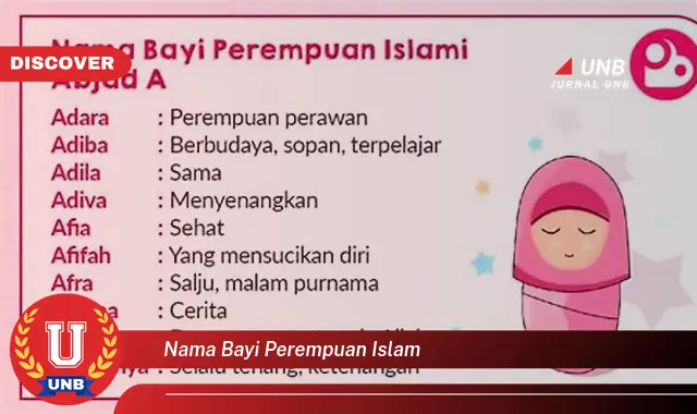 nama bayi perempuan islam