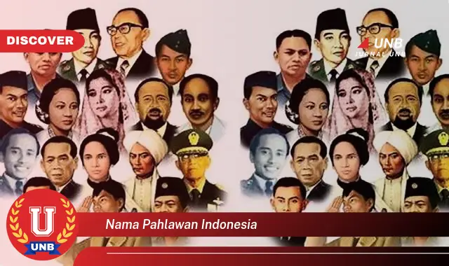 nama pahlawan indonesia