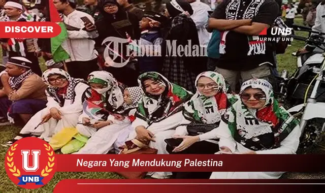 negara yang mendukung palestina