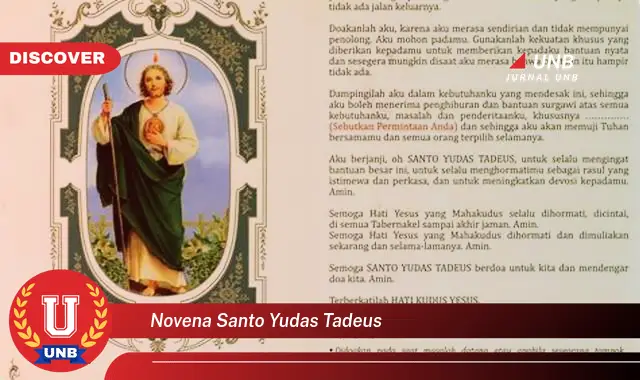 novena santo yudas tadeus