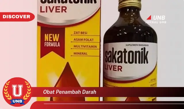 obat penambah darah