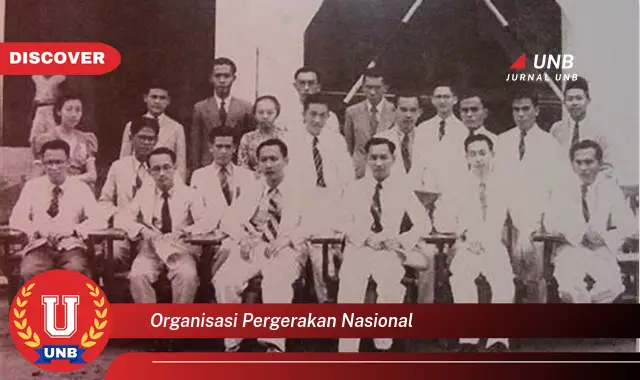 organisasi pergerakan nasional