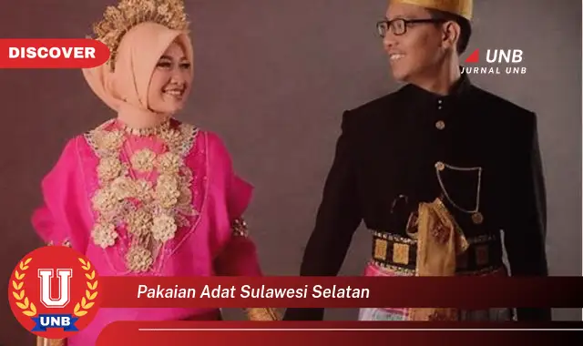 pakaian adat sulawesi selatan