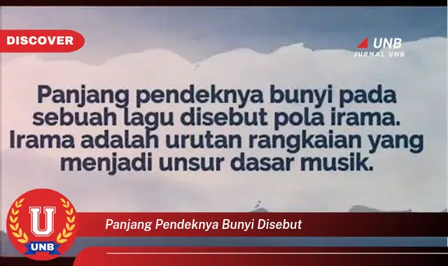 panjang pendeknya bunyi disebut