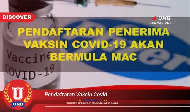 pendaftaran vaksin covid