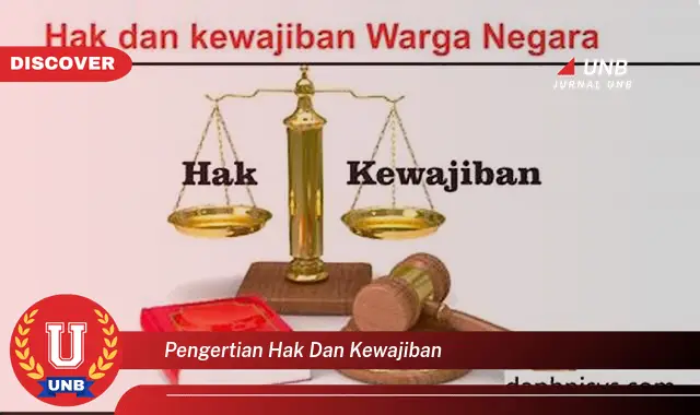 pengertian hak dan kewajiban