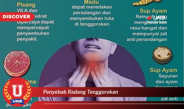 penyebab radang tenggorokan