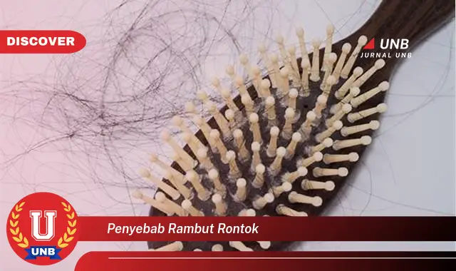 penyebab rambut rontok