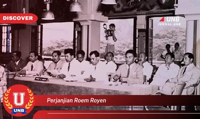 perjanjian roem royen