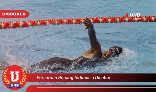 persatuan renang indonesia disebut