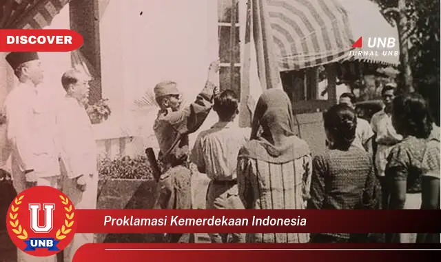 proklamasi kemerdekaan indonesia