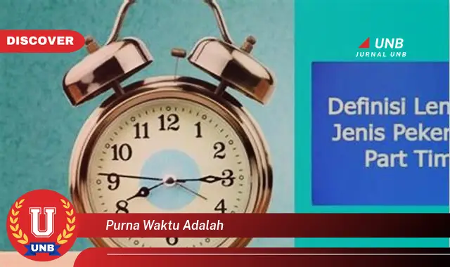 purna waktu adalah