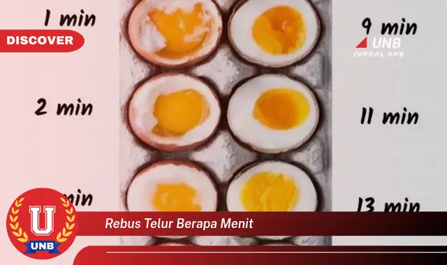 rebus telur berapa menit