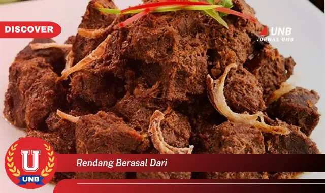 rendang berasal dari