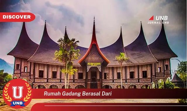 rumah gadang berasal dari