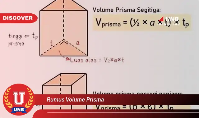 rumus volume prisma