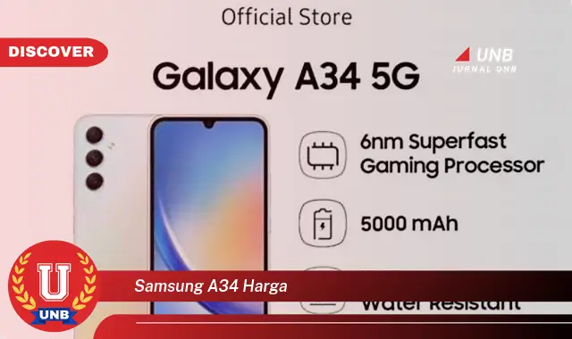 samsung a34 harga