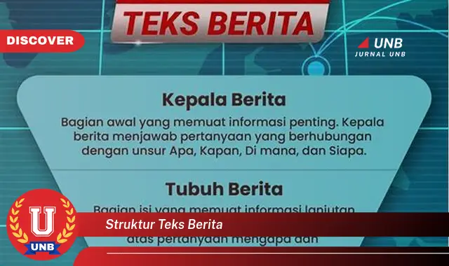 struktur teks berita