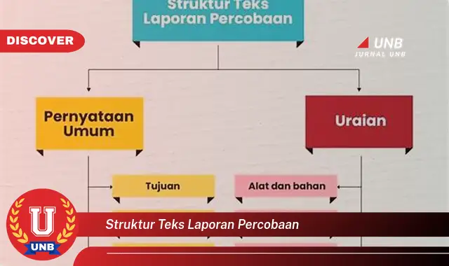 struktur teks laporan percobaan