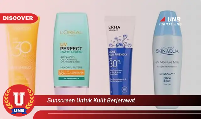 sunscreen untuk kulit berjerawat