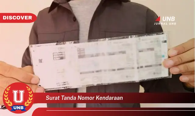 surat tanda nomor kendaraan