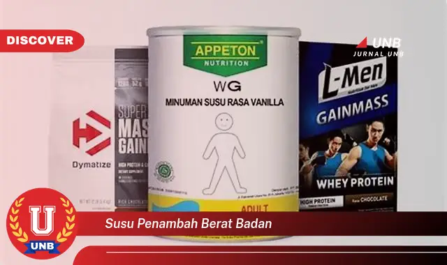 susu penambah berat badan