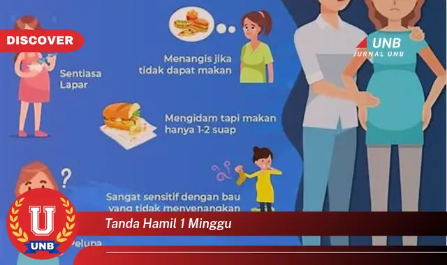 tanda hamil 1 minggu