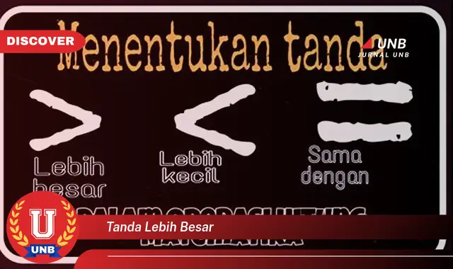 Intip 7 Hal Penting tentang Tanda Lebih Besar yang Wajib Kamu Intip