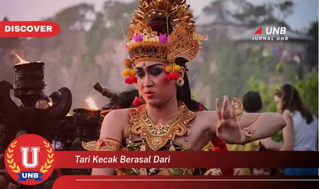 tari kecak berasal dari