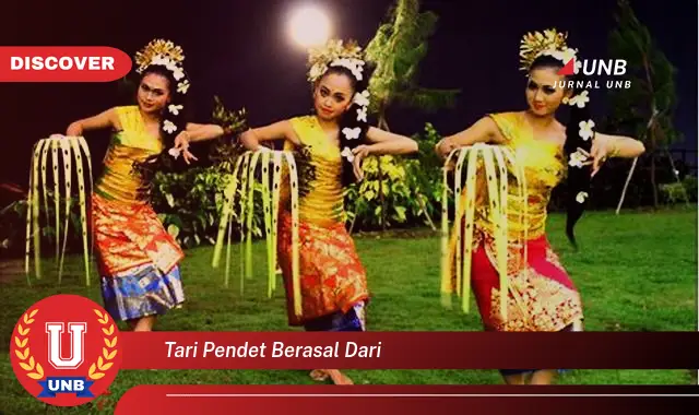 tari pendet berasal dari