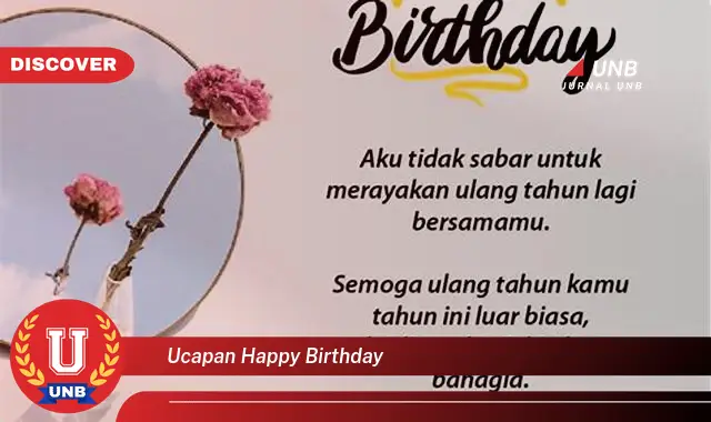 ucapan happy birthday