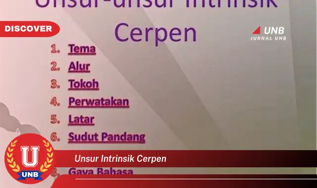 unsur intrinsik cerpen