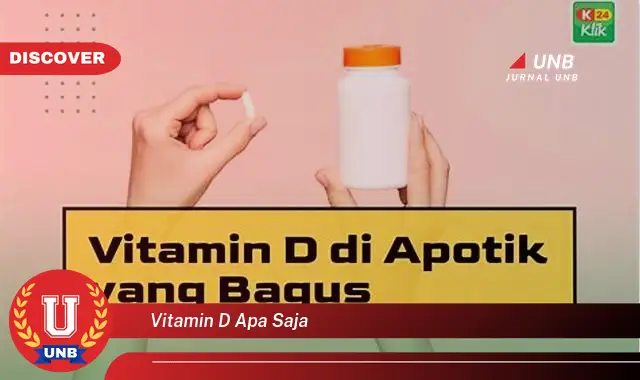 vitamin d apa saja