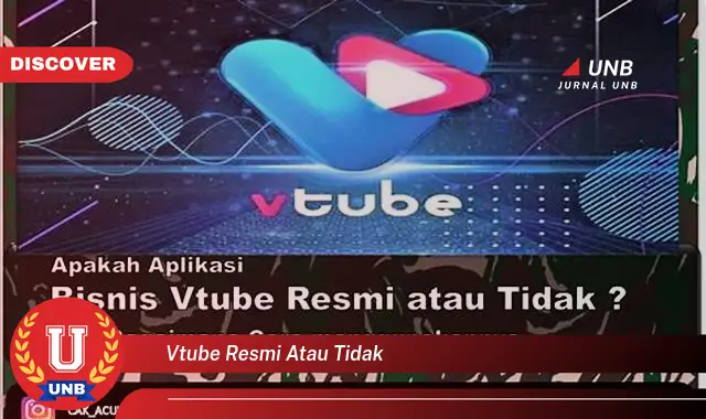 vtube resmi atau tidak