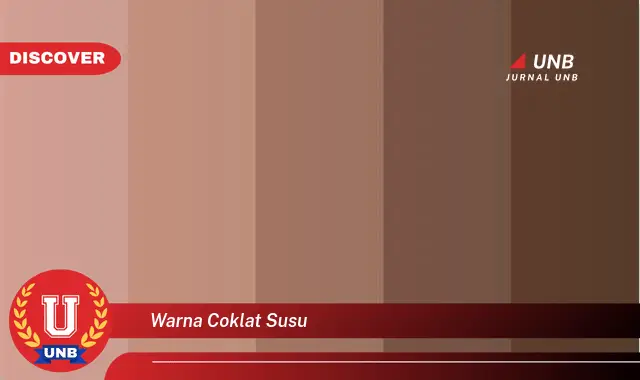 warna coklat susu