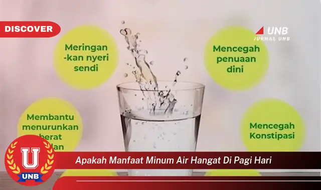 apakah manfaat minum air hangat di pagi hari