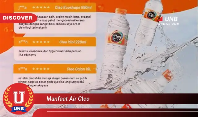 manfaat air cleo