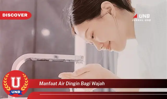 manfaat air dingin bagi wajah