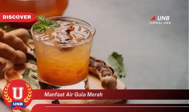 manfaat air gula merah